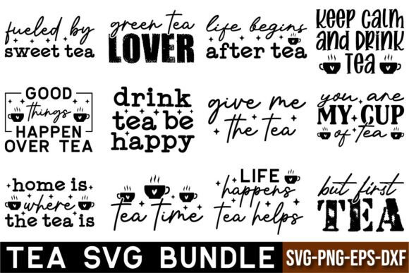 12 Tea SVG Bundle Review