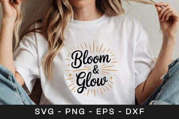 Bloom and Glow Floral Inspirational SVG Review