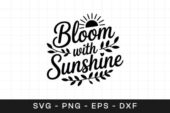Bloom with Sunshine Floral SVG PNG: A Designer's Review