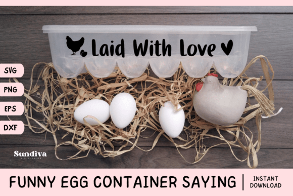 Funny Egg Container Saying SVG 12