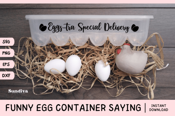 Funny Egg Container Saying SVG 20