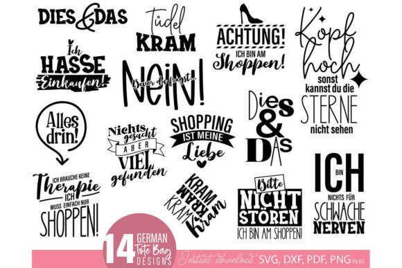 Funny Shopping Quotes SVG Bundle: A Designer's Review