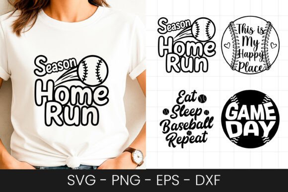 Home Run Season Baseball Design SVG PNG Review
