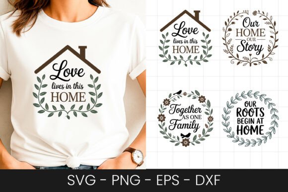 Review: Love Grows Best in This Home SVG PNG for Embroidery