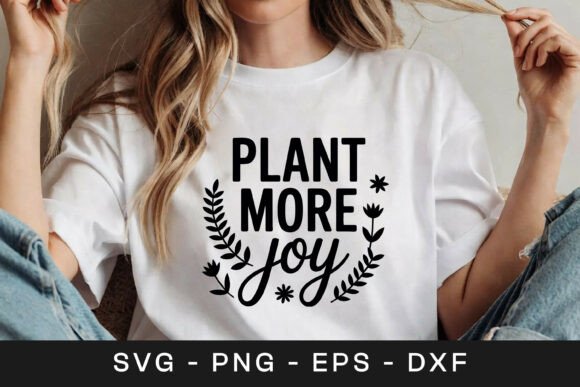 Review: Plant More Joy Floral Inspirational SVG for Embroidery