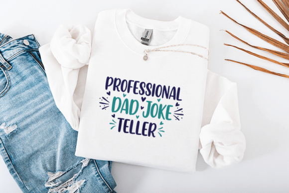Review: Professional Dad Joke Teller Funny Quote Design