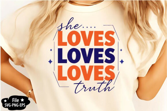 Review: She Loves Loves Loves Truth SVG PNG for Embroidery
